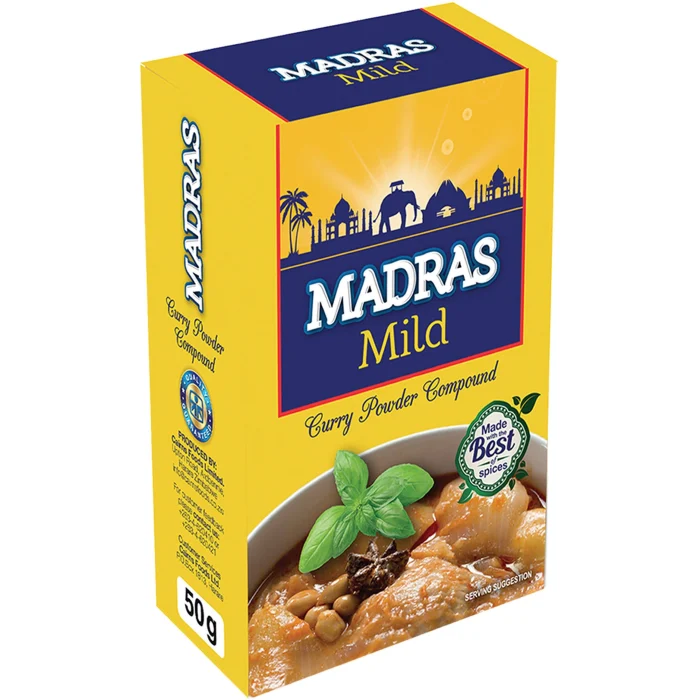 Madras Curry Powder Mild 50g