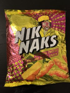 Niknaks Cheese Flavoured Maize Snack 20g