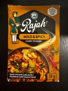 Rajah Mild & Spicy Curry Powder 50g